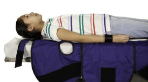 Large Radiolucent Papoose Board MRI Safe, PAP-68000-person