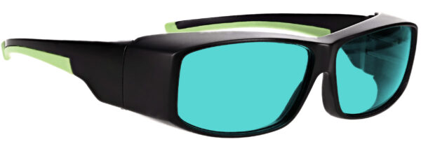 Phillips_Safety-17001-Matte_Black_with_Green-angleright-lenses_BG39+